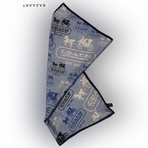 Coach Horse and Carriage Silk Scarf
